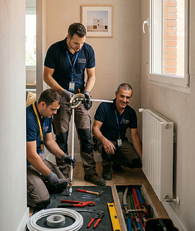 Calefacción en el hogar y servicios de reparaciones en Madrid Deco Rosas