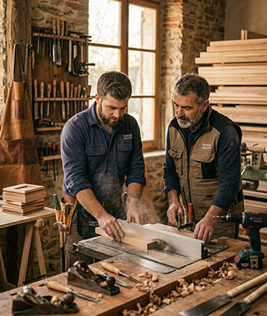 Carpinteria y servicios de reparaciones en Madrid Deco Rosas