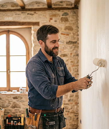 Pintura y servicios de reparaciones en Madrid Deco Rosas