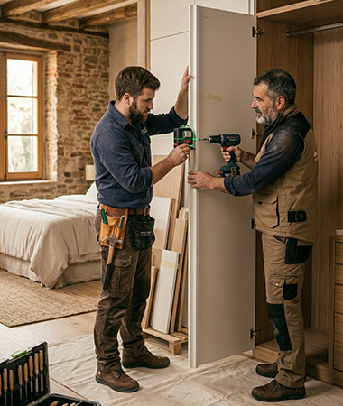 Armarios y servicios de reparaciones en Madrid Deco Rosas