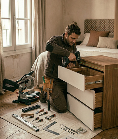 Cajoneras y servicios de reparaciones en Madrid Deco Rosas