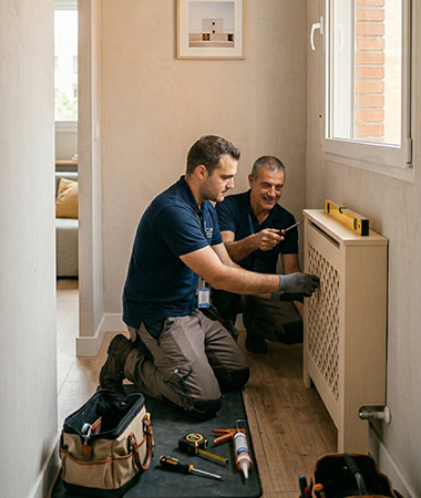 Cubre radiadores y servicios de reparaciones en Madrid Deco Rosas