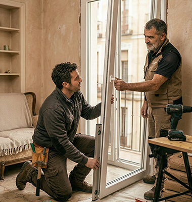 Ventanas PVC y aluminio y servicios de reparaciones en Madrid Deco Rosas